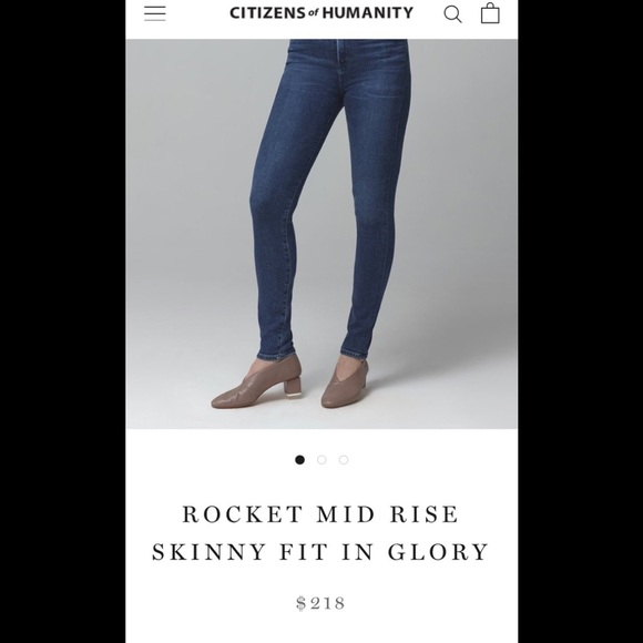 Citizens of Humanity Rocket mid rise skinny 28 - Picture 3 of 8